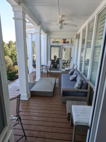 Beautiful Trex Deck Porch