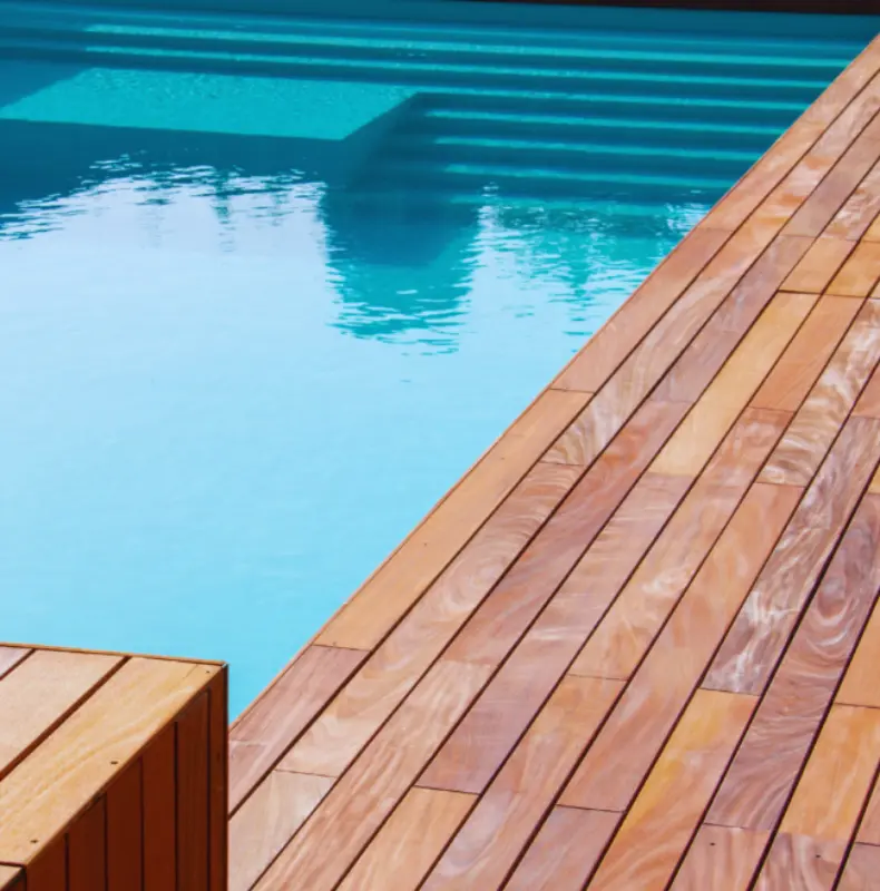 Pool deck