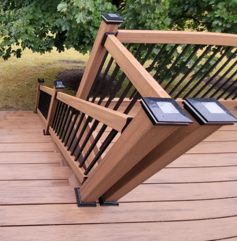Vinyl deck