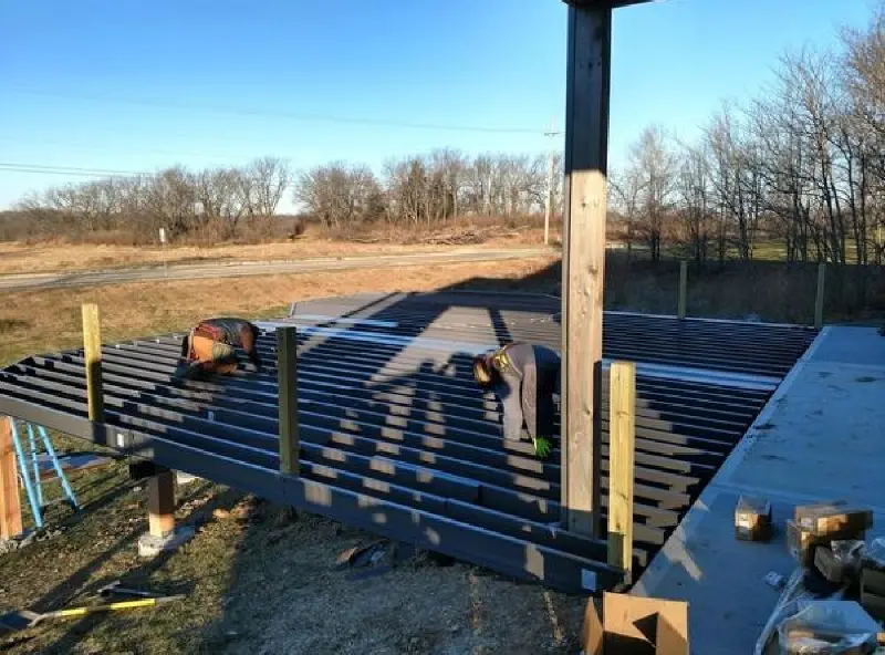 Deck Build In Progress