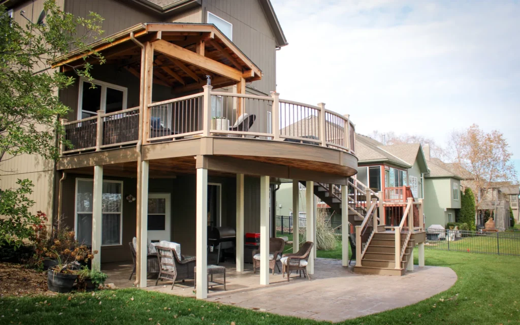 Epic Backyard Deck