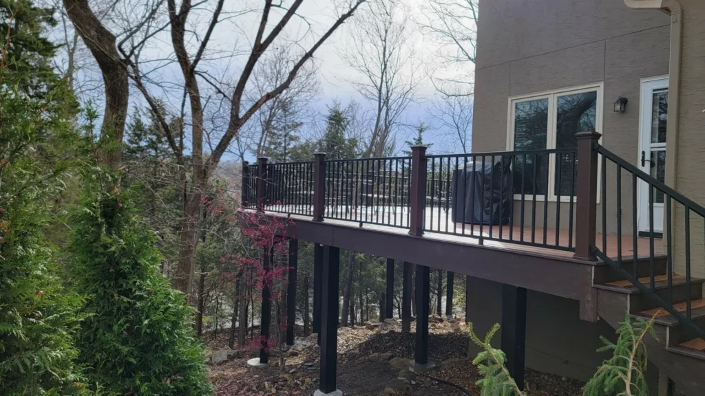 Large Wrap Around Deck