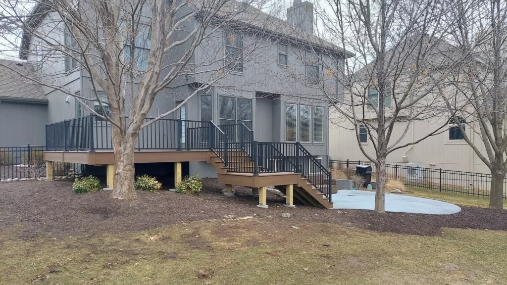 Trex Deck Project Near St Joseph MO jpg